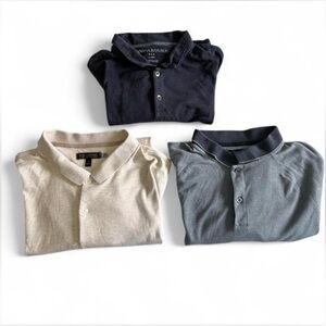 LIKE NEW Banana Republic Varied Colors Polo Shirts Bundle- XL